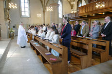 Dankgottesdienst der Kommunionkinder (Foto: Karl-Franz Thiede)